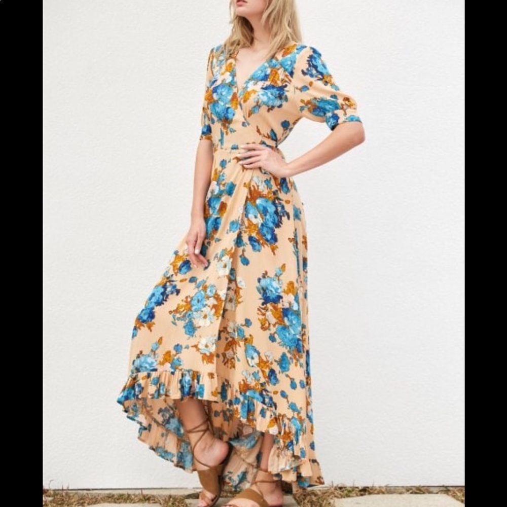 Floral maxi dress